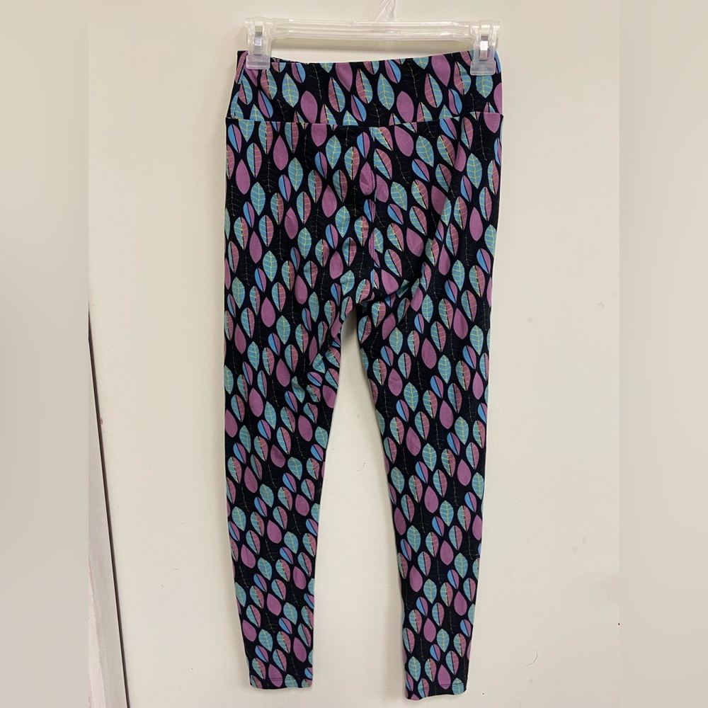 LuLaRoe Leggings One Size Feather Design